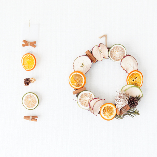 シトラスリースとミニガーランドのセット